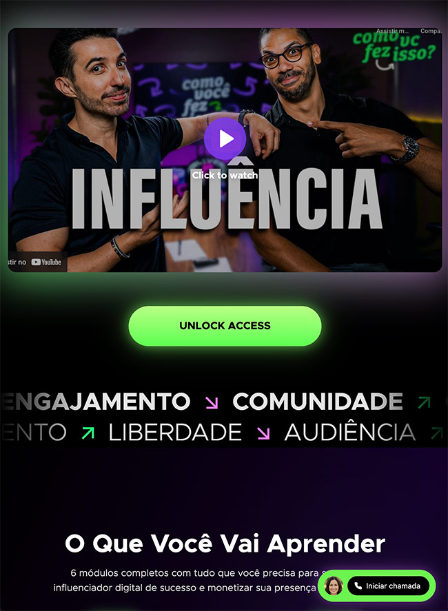 Cerne Influence App